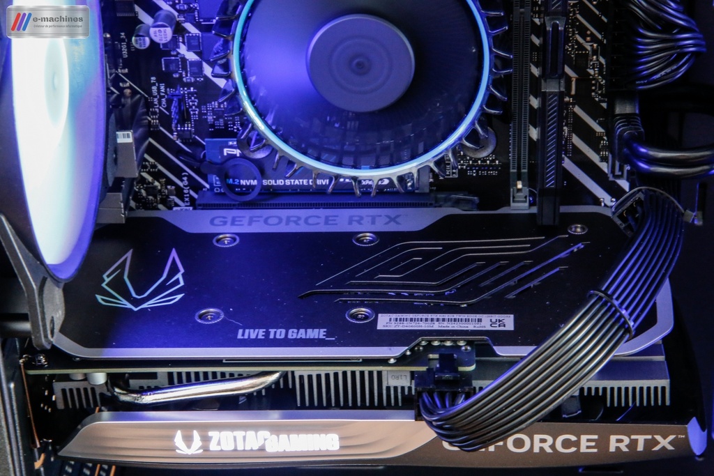 Tour MSI 112R I5 14400F et RTX 4060
