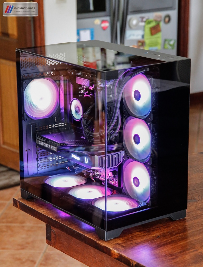 Cube Mars Gaming MC-Vision noir Ryzen 9600 RTX 5070 Zotac
