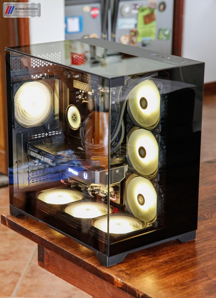 Cube Mars Gaming MC-Vision noir Ryzen 9600 RTX 5070 Zotac