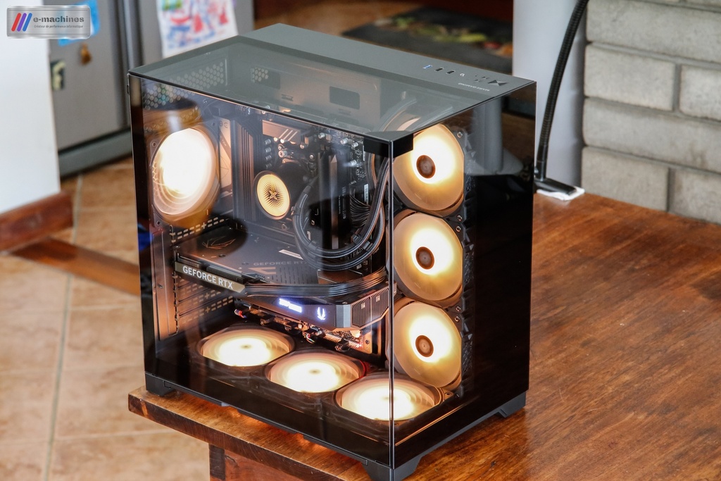 Cube Mars Gaming MC-Vision noir Ryzen 9600 RTX 5070 Zotac