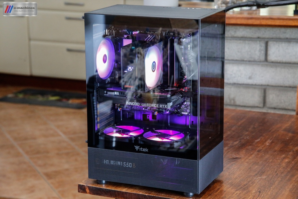 Tour pano Itek i5 14400F et RTX 5060 8Go