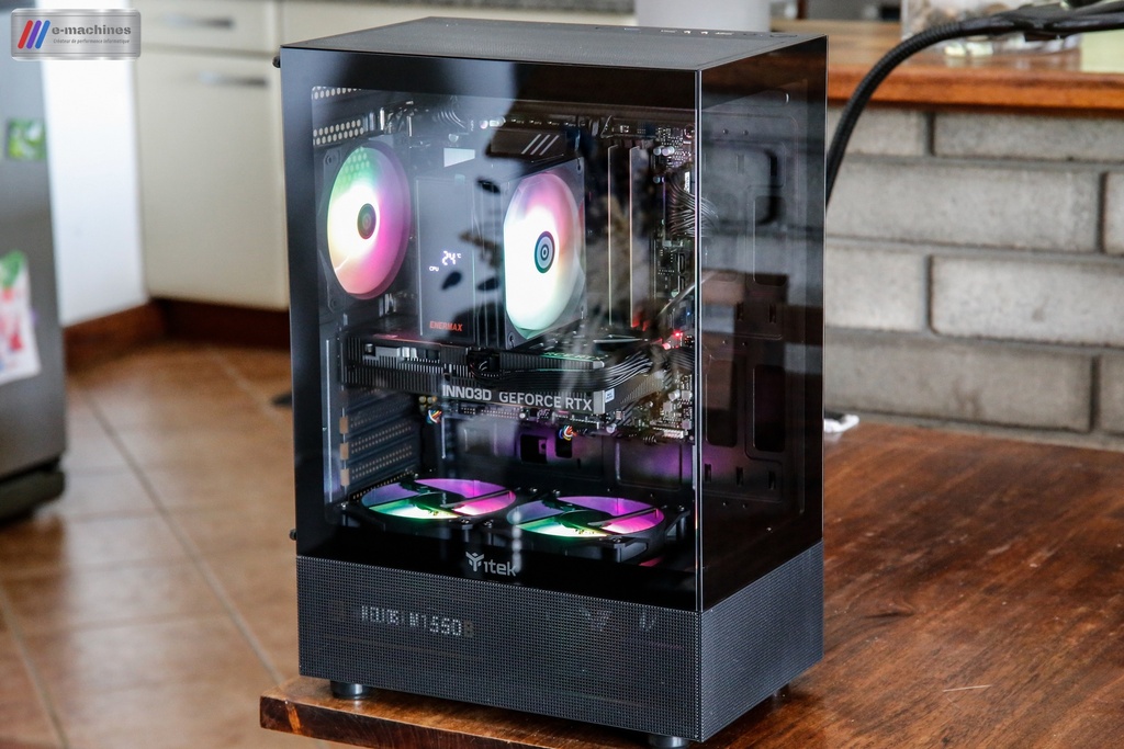 Tour pano Itek i5 14400F et RTX 5060 8Go