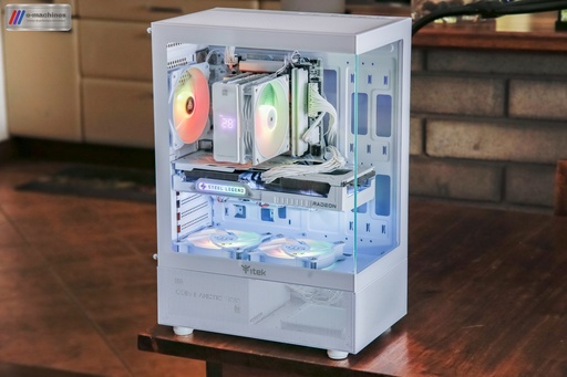 Tour pano Itek blanche i5 14400F et RX 9060 XT 16Go